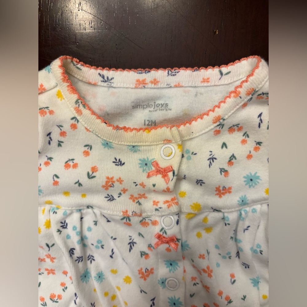 Set of Three Baby Rompers - Simple Joys by Carters - Picture 11 of 12